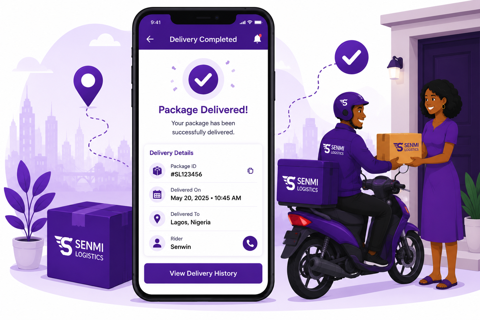 Reliable package delivery